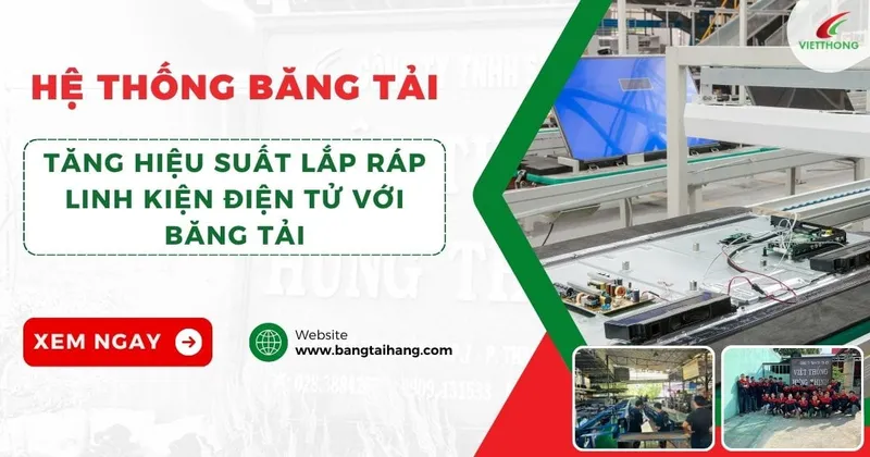 Sản phẩm bang tai lap rap linh kien dien tu — Băng Tải Việt Thống Hưng Thịnh - Công Ty TNHH Sản Xuất Thương Mại Dịch Vụ Việt
Thống Hưng Thịnh — MST 0312615305