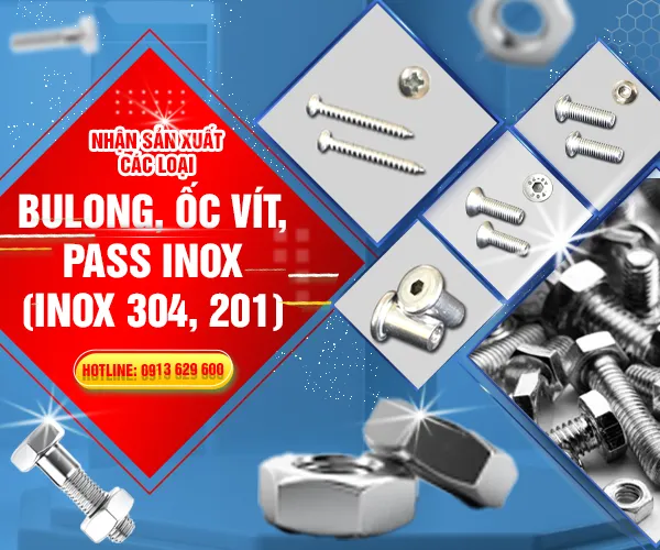 Sản phẩm gioi thieu — Bulong ốc Vít Tuấn Tín Thành - Công Ty TNHH Tuấn Tín Thành — MST 0312625173