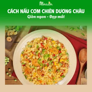 Sản phẩm cach nau com chien duong chau gion ngon dep mat 0 — Gạo Hoa Lúa - Công Ty TNHH Thương Mại Gạo Hoa Lúa — MST 0312626025