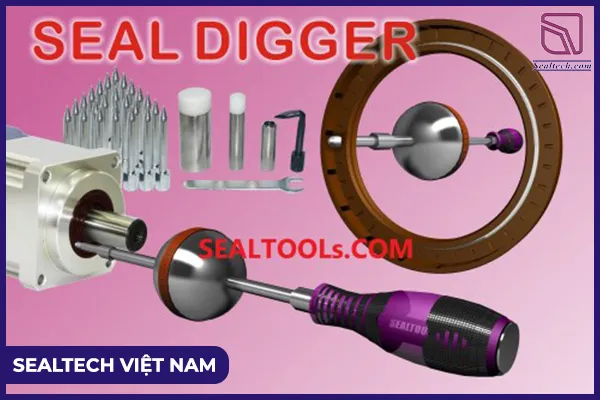 Sản phẩm SEAL DIGGER — Gioăng Phớt Sealtech Việt Nam - Công Ty TNHH Sealtech Việt Nam — MST 0312628022
