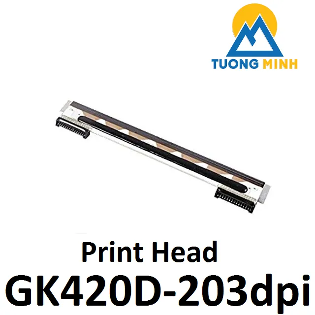 Sản phẩm 19741_1538325897_Print Head GK420D  203 dpi — Công Ty TNHH Công Nghệ Tường Minh — MST 0312630367
