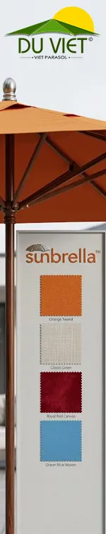 Sản phẩm du nhom vai sunbrella 3 1 — Dù Việt - Công Ty TNHH Havico Việt Nam — MST 0312634040
