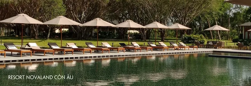 Sản phẩm du go tu nhien resort novaland con au  — Dù Việt - Công Ty TNHH Havico Việt Nam — MST 0312634040