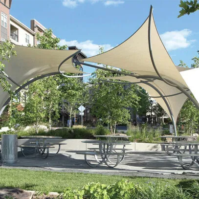 Sản phẩm mai che cong vien 1 407x407 — Dù Việt - Công Ty TNHH Havico Việt Nam — MST 0312634040