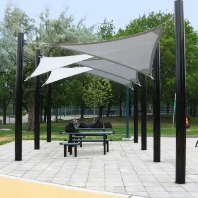 Sản phẩm mai che cong vien 2 407x407 — Dù Việt - Công Ty TNHH Havico Việt Nam — MST 0312634040
