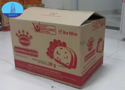 Sản phẩm thung carton dung banh keo 1 1 3304 — Bao Bì Carton BICATA 6 - Công Ty TNHH BICATA 6 — MST 0312642411