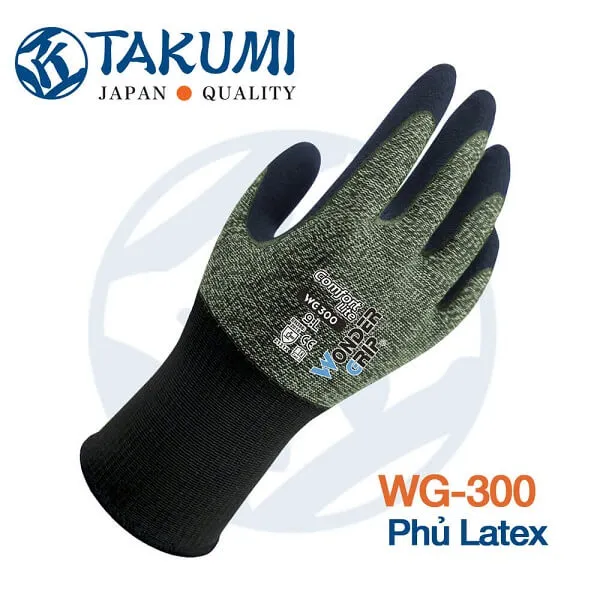 Sản phẩm gang tay bao ho phu latex wg 300 1 — Công Ty TNHH Takumi Safety Việt Nam — MST 0312646543