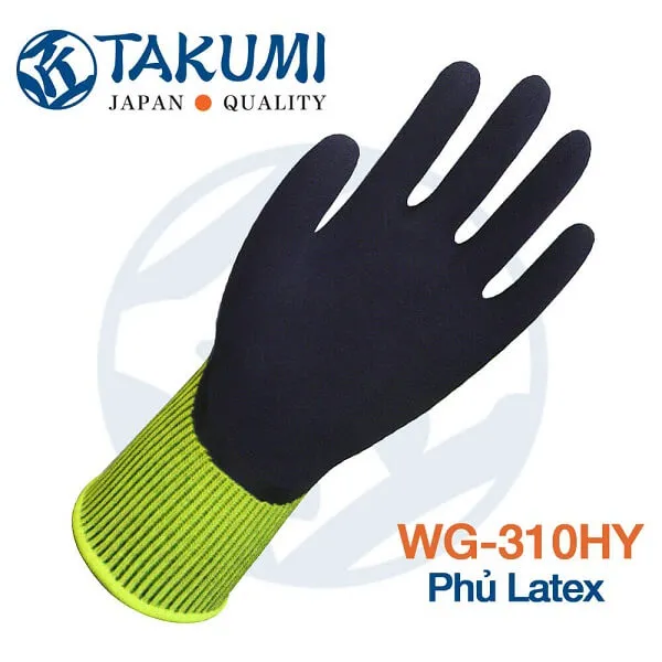 Sản phẩm gang tay bao ho phu latex wg 310hy 2 2 — Công Ty TNHH Takumi Safety Việt Nam — MST 0312646543