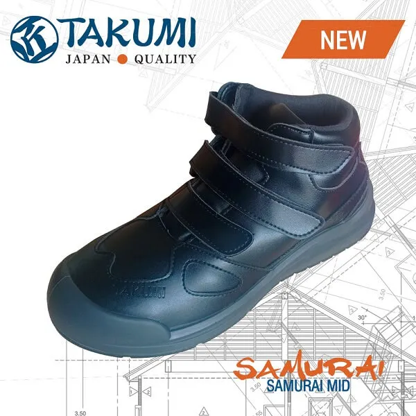 Sản phẩm giay bao ho chong dinh samurai mid co cao 1 — Công Ty TNHH Takumi Safety Việt Nam — MST 0312646543