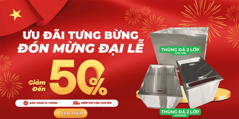 Sản phẩm khuyen mai thang 05 2026 thung da inox 2 lop 1777865627 — Inox Kim Phát - Công Ty TNHH Sản Xuất Thương Mại Kỹ Thuật Kim Phát — MST 0312662351