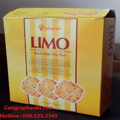 Sản phẩm hop banh limo_s912 — Bao Bì Nam Tiến - Công Ty Cổ Phần Thương Mại Và Sản Xuất Bao Bì Nam Tiến — MST 0312662954