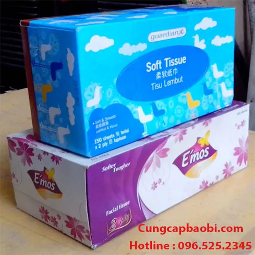 Sản phẩm hop khan giay_s909 — Bao Bì Nam Tiến - Công Ty Cổ Phần Thương Mại Và Sản Xuất Bao Bì Nam Tiến — MST 0312662954