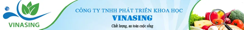 Logo Phụ Gia Thực Phẩm Vinasing - Công Ty Trách Nhiệm Hữu Hạn Phát Triển Khoa Học
Vinasing