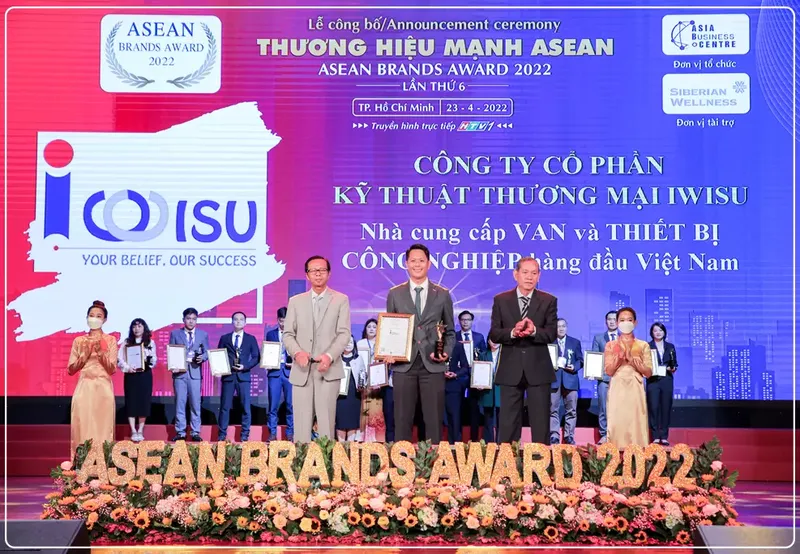 Sản phẩm Top 10 thuong hieu manh ASEAN 1 — Công Ty Cổ Phần Kỹ Thuật Thương Mại IWISU — MST 0312692740