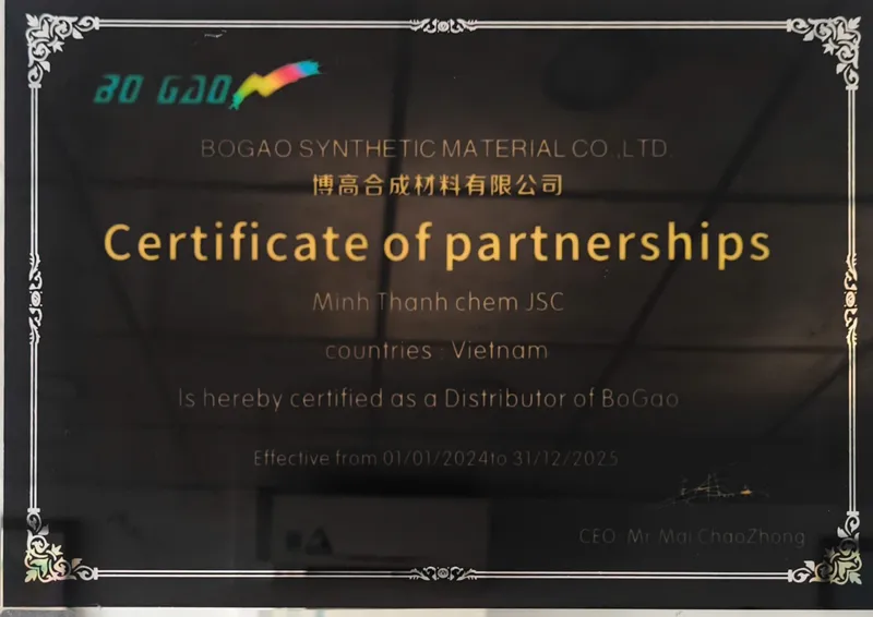 Sản phẩm bogao 87100 — Hóa Chất Minh Thanh - Công Ty CP Hóa Chất Minh Thanh — MST 0312710968