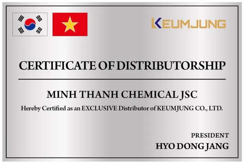 Sản phẩm keum jung 8941 — Hóa Chất Minh Thanh - Công Ty CP Hóa Chất Minh Thanh — MST 0312710968