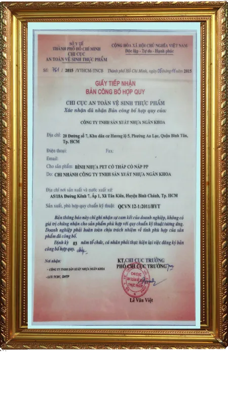 Sản phẩm 68637998 — Công Ty Cổ Phần Sản Xuất Nhựa Ngân Khoa — MST 0312723413