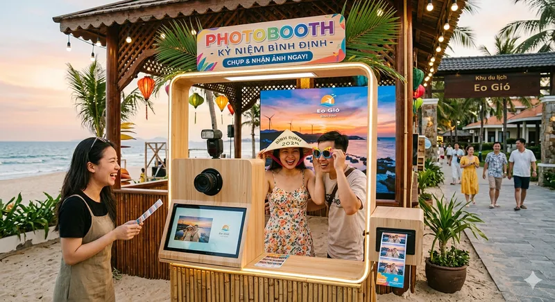 Sản phẩm photobooth dulich — Phần Mềm MAYTECH - Công Ty TNHH MAYTECH — MST 0312743032
