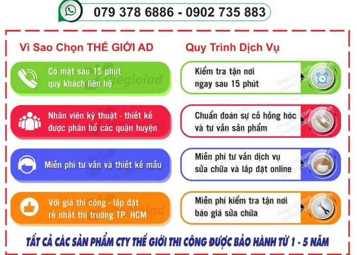 Sản phẩm thegioiad cskh — Công Ty TNHH Quảng Cáo Thế Giới AD — MST 0312746001