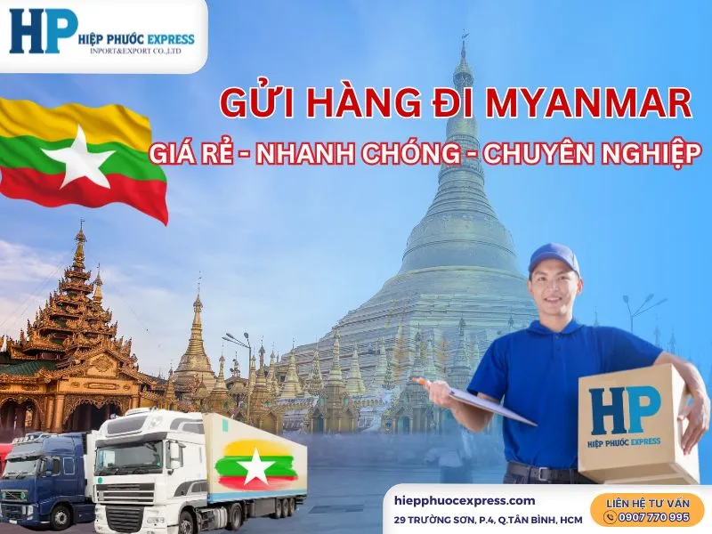 Sản phẩm gui hang di myanmar gia re — Công Ty TNHH TM DV XNK Hiệp Phước — MST 0312765893
