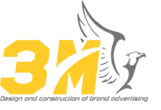 Logo Công Ty TNHH Quảng Cáo Và Xây Dựng 3M
