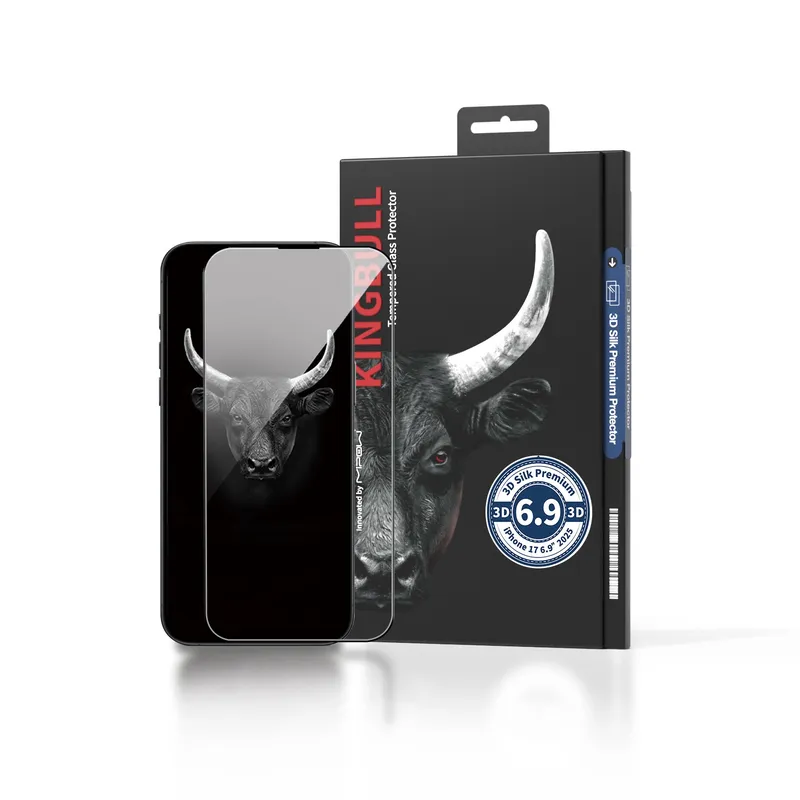 Sản phẩm cuong luc trong suot mipow kingbull 3d silk premium iphone 17 series 2 — Công Ty TNHH DECAL SaiGon — MST 0312788805