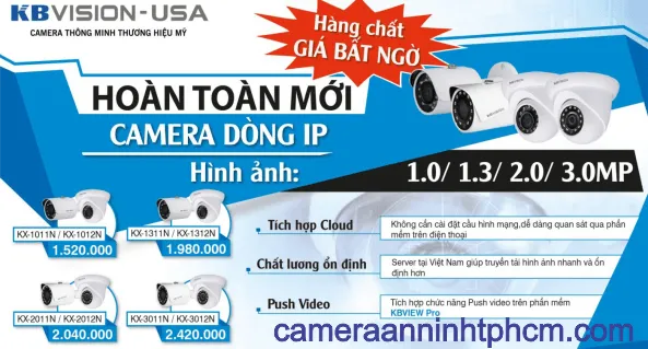 Sản phẩm camera an ninh — Công Ty TNHH Thương Mại Dịch Vụ Vi Tính Việt Phát — MST 0312802094