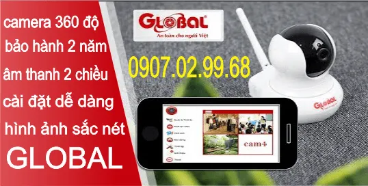 Sản phẩm camera global — Công Ty TNHH Thương Mại Dịch Vụ Vi Tính Việt Phát — MST 0312802094