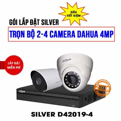 Sản phẩm tron bo 2 4 camera dahua 4mp cho benh vien silver d42019 4 b — Công Ty TNHH Thương Mại Dịch Vụ Vi Tính Việt Phát — MST 0312802094