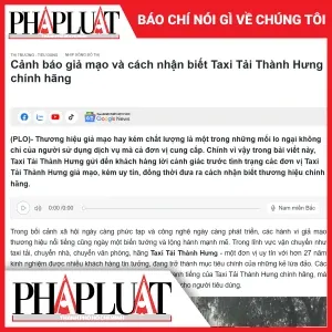 Sản phẩm canh bao gia mao va cach nhan biet taxi tai thanh hung chinh hang 1774226492 — Thùng Carton Thành Hưng - Công Ty TNHH MTV Thương Mại Dịch Vụ Vận Tải Quốc Tế
Thành Hưng — MST 0312805465