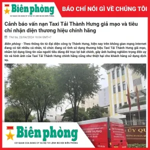 Sản phẩm canh bao van nan taxi tai thanh hung gia mao va tieu chi nhan dien thuong hieu chinh hang 1774226606 — Thùng Carton Thành Hưng - Công Ty TNHH MTV Thương Mại Dịch Vụ Vận Tải Quốc Tế
Thành Hưng — MST 0312805465