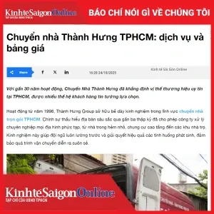 Sản phẩm chuyen nha thanh hung tphcm dich vu va bang gia 1774226341 — Thùng Carton Thành Hưng - Công Ty TNHH MTV Thương Mại Dịch Vụ Vận Tải Quốc Tế
Thành Hưng — MST 0312805465