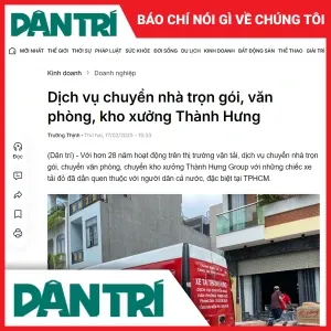 Sản phẩm dich vu chuyen nha tron gi van phong kho xuong thanh hung 1774226623 — Thùng Carton Thành Hưng - Công Ty TNHH MTV Thương Mại Dịch Vụ Vận Tải Quốc Tế
Thành Hưng — MST 0312805465