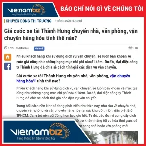 Sản phẩm gia cuoc xe tai thanh hung chuyen nha van phong van chuyen hang ha tinh the nao 1774226260 — Thùng Carton Thành Hưng - Công Ty TNHH MTV Thương Mại Dịch Vụ Vận Tải Quốc Tế
Thành Hưng — MST 0312805465