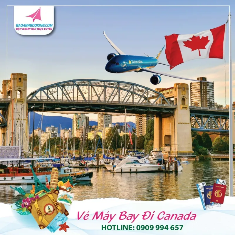 Sản phẩm ve may bay di canada — Công Ty Thương Mại Dịch Vụ Thiên Minh Tâm — MST 0312818288
