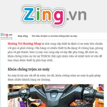 Sản phẩm baochi5 — Hoàng Trí Racing Shop — MST 0312831585