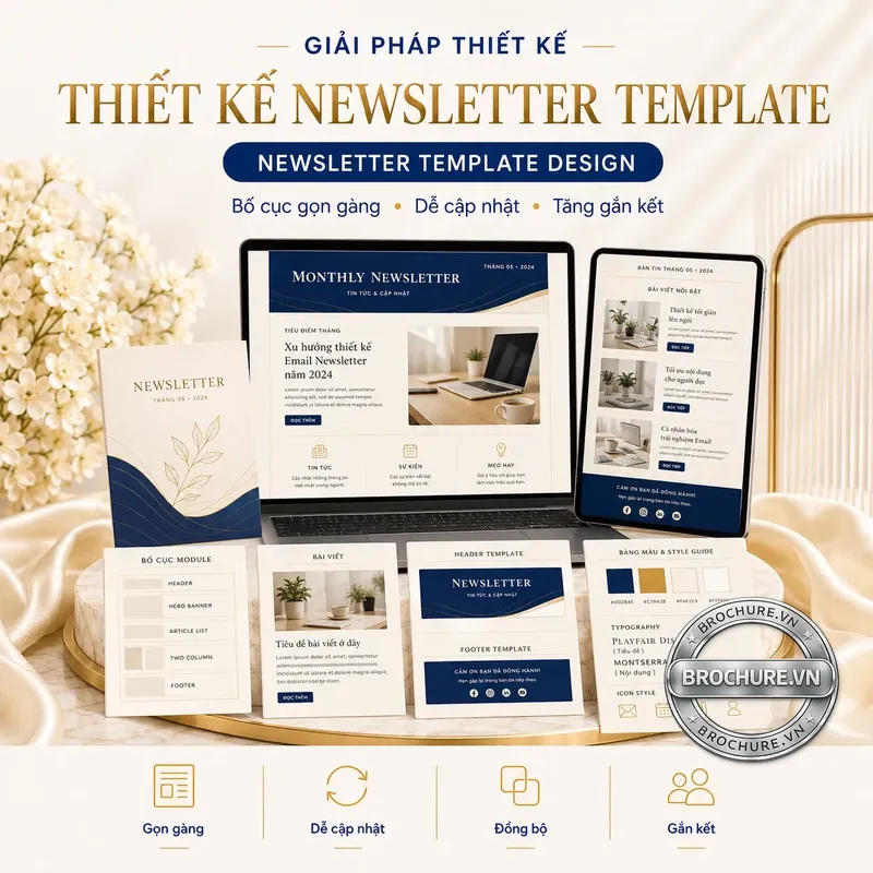 Sản phẩm thiet ke newsletter template — Thiết Kế In ấn IStar - Công Ty TNHH Thương Mại Dịch Vụ IStar — MST 0312869481