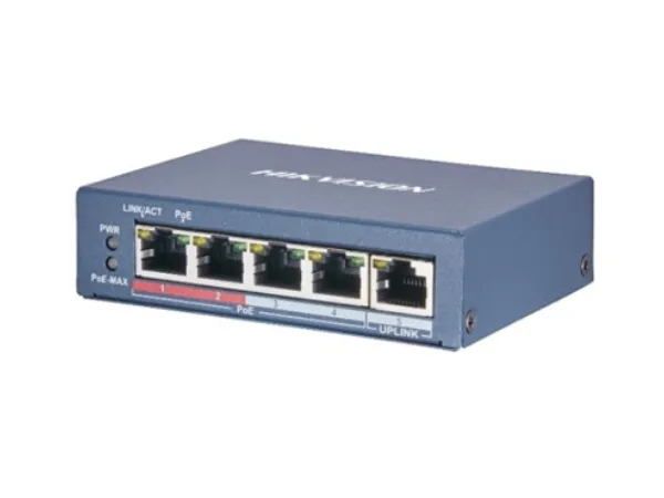 Sản phẩm Switch mang 4 cong PoE HIK Vision DS 3E0106HP E — Thiết Bị An Ninh Khải Minh - Công Ty TNHH Công Nghệ Viễn Thông Khải Minh — MST 0312870545