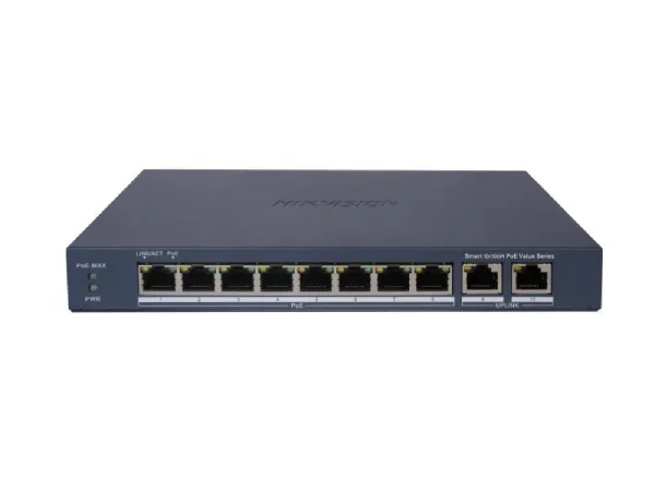 Sản phẩm Switch mang 8 cong PoE HIK Vision DS 3E1510P EI V2 — Thiết Bị An Ninh Khải Minh - Công Ty TNHH Công Nghệ Viễn Thông Khải Minh — MST 0312870545