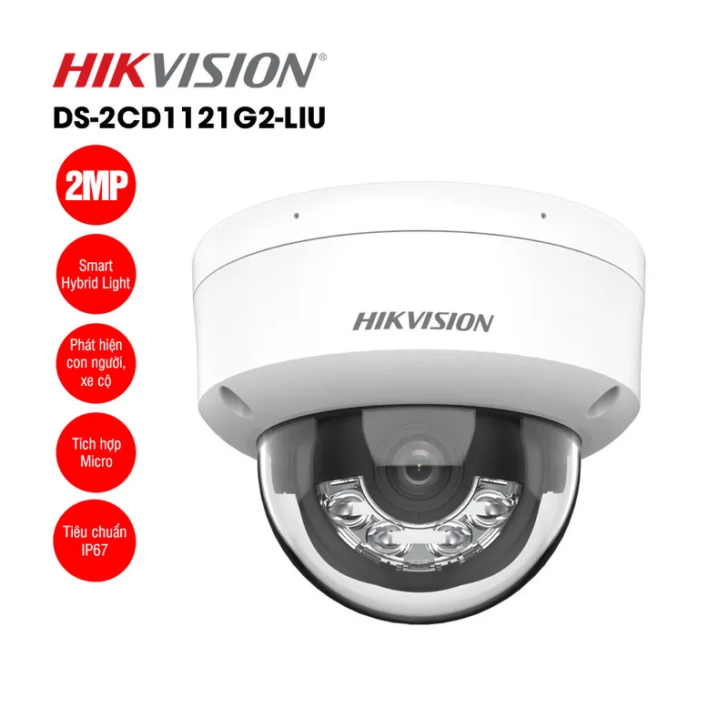 Sản phẩm camera ip 2mp ban cau hikvision ds 2cd1121g2 liu 1a — Thiết Bị An Ninh Khải Minh - Công Ty TNHH Công Nghệ Viễn Thông Khải Minh — MST 0312870545
