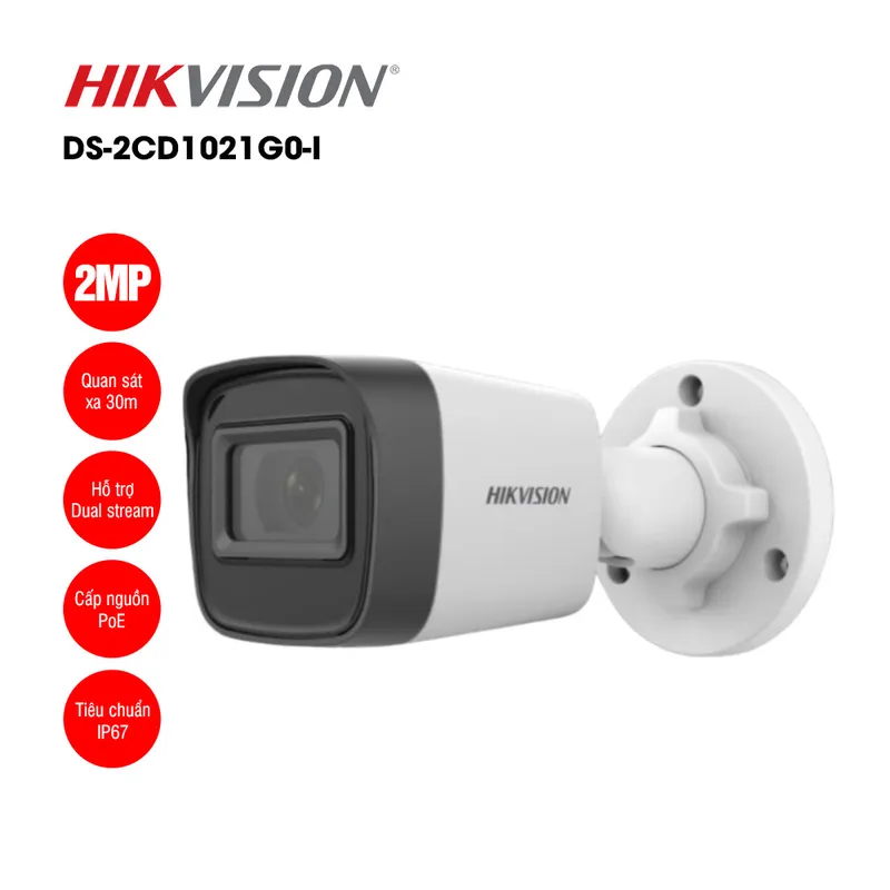 Sản phẩm camera ip 2mp hikvision ds 2cd1021g0 i 1 (1) — Thiết Bị An Ninh Khải Minh - Công Ty TNHH Công Nghệ Viễn Thông Khải Minh — MST 0312870545