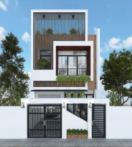 Sản phẩm mau nha 2 tang dep o nong thon 2 270x300 — Công Ty TNHH Thiết Kế Xây Dựng Mẫu Nhà Đẹp — MST 0312880085