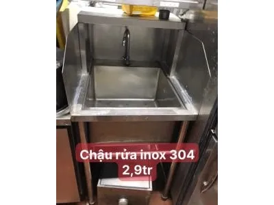 Sản phẩm thumb_1635748263_chau rua inox 304 sp001071 — Công Ty TNHH Sản Xuất Thương Mại Dịch Vụ Vạn Thành Hưng — MST 0312881586