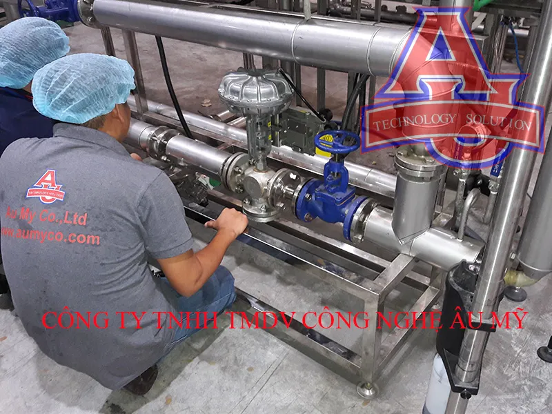 Sản phẩm He thong van dieu khien khi nen — Công Ty TNHH Thương Mại Dịch Vụ Công Nghệ Âu Mỹ — MST 0312931075