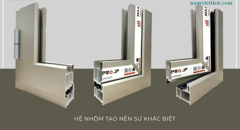 Sản phẩm bao gia cua nhom maxpro — Công Ty Trách Nhiệm Hữu Hạn Nhôm Kính Nam Việt Tiến — MST 0312934453