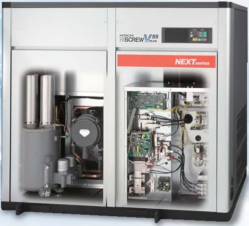 Sản phẩm may nen khi truc vit hitachi dieu khien bang bien tan inverter — Công Ty Cổ Phần Xuất Nhập Khẩu Máy Và Thiết Bị Công Nghiệp Sài Gòn — MST 0312943909