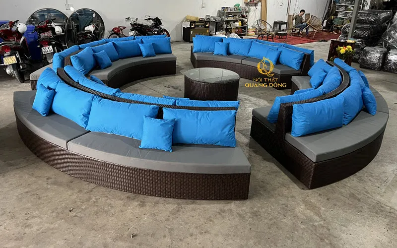 Sản phẩm 1691375927 Sofa gia may QD 745 — Công Ty TNHH Nội Thất Quang Đông — MST 0312947614