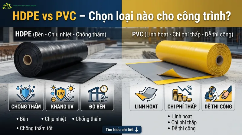Sản phẩm bat hdpe vs pvc 1 — Công Ty TNHH Kỹ Thuật Bông Sen Vàng — MST 0312949347