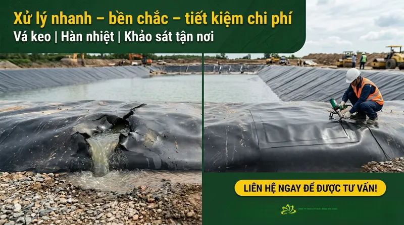 Sản phẩm mang hdpe bi rach 3 — Công Ty TNHH Kỹ Thuật Bông Sen Vàng — MST 0312949347