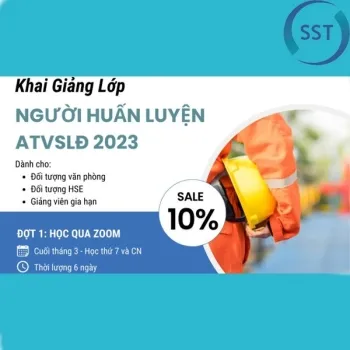 Sản phẩm lop nguoi huan luyen an toan ve sinh lao dong 2023 0 — Công Ty TNHH Huấn Luyện An Toàn Kỹ Thuật Miền Nam — MST 0312967321